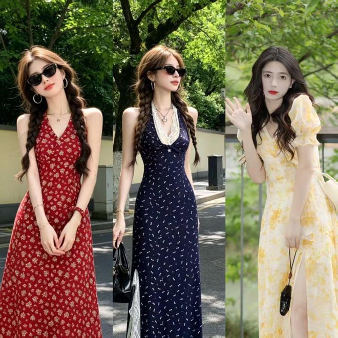 长裙印花_裙子好看印花_