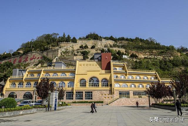延安清凉山景区图片_延安清凉山景区参观示意图_