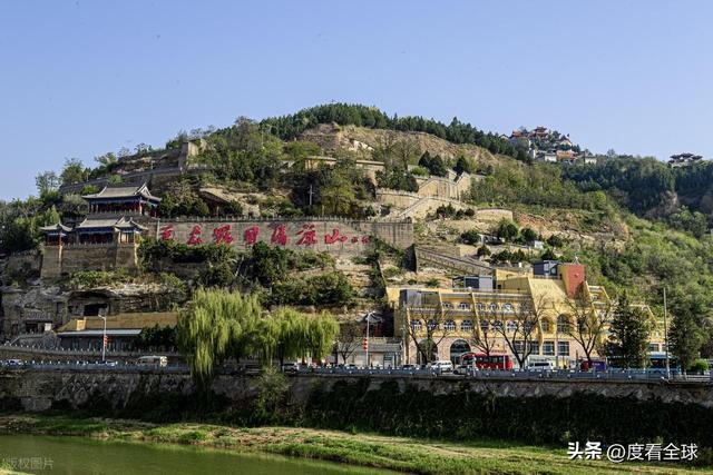 延安清凉山景区参观示意图__延安清凉山景区图片