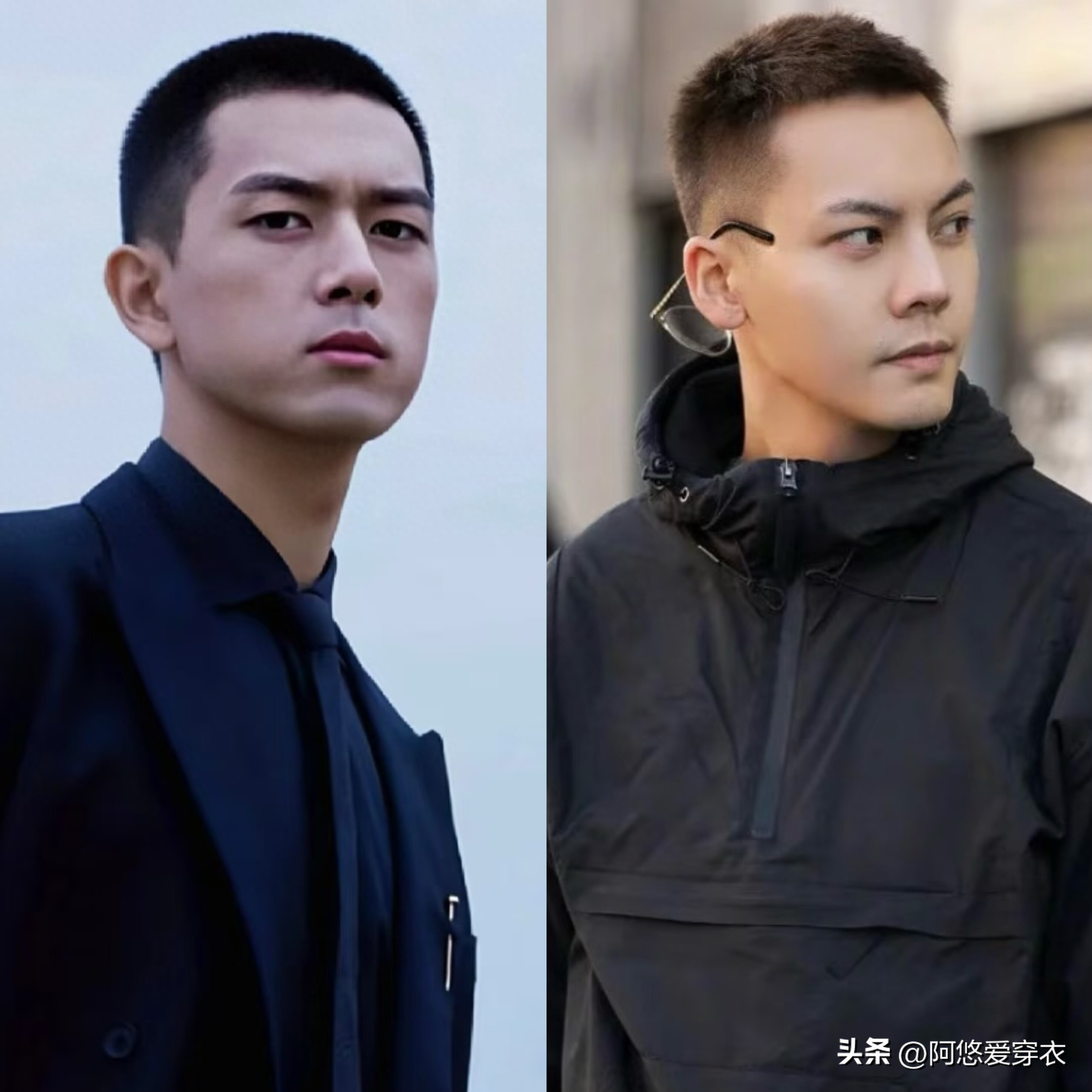 不是所有中年男人都适合寸头,脸有这3个特征的,剃短才时髦帅气