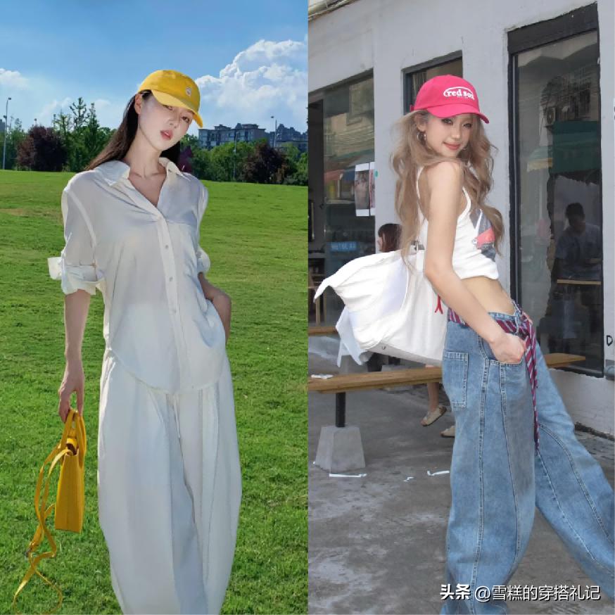 帽子素颜好看显戴夏天脸小吗__帽子显脸大