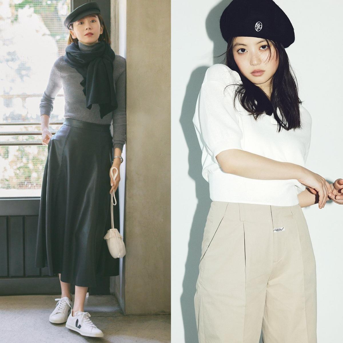 _戴帽子显脸长_戴帽子脸型